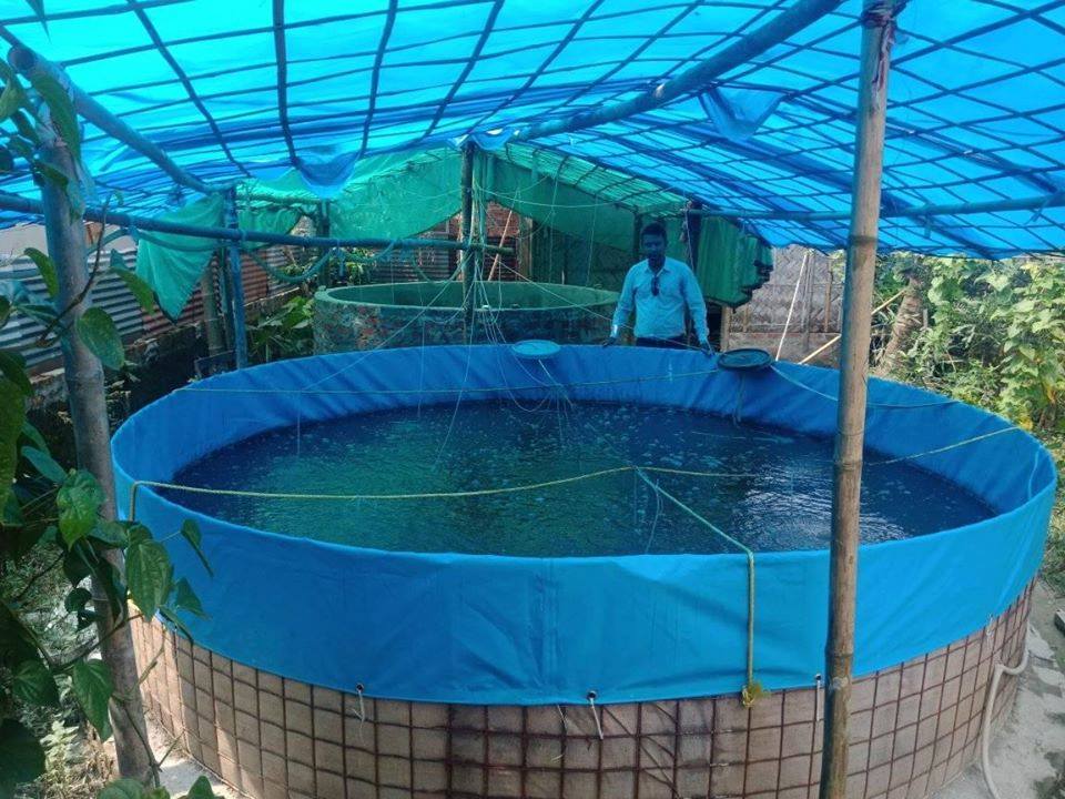 Practices of Fish farming in Biofloc culture